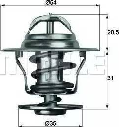 BEHR TX 13 87D - Coolant thermostat / housing car-mod.net