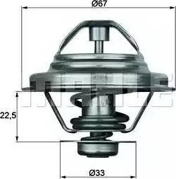 BEHR TX 24 80D - Coolant thermostat / housing car-mod.net