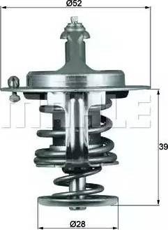 BEHR TX 71 82D - Coolant thermostat / housing car-mod.net
