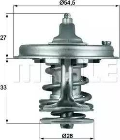 BEHR TX 78 83 - Coolant thermostat / housing car-mod.net