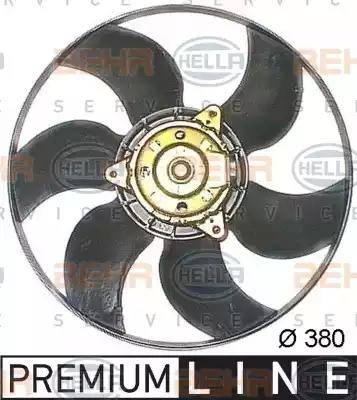 BEHR HELLA Service 8EW 009 158-501 - Fan, radiator car-mod.net