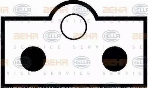 BEHR HELLA Service 8EW 009 158-731 - Fan, radiator car-mod.net