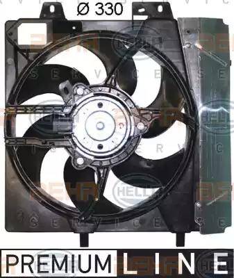 BEHR HELLA Service 8EW 351 043-551 - Fan, radiator car-mod.net