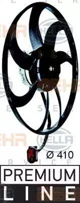 BEHR HELLA Service 8EW 351 043-301 - Fan, radiator car-mod.net