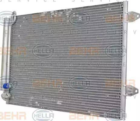 BEHR HELLA Service 8FC 351 317-541 - Condenser, air conditioning car-mod.net