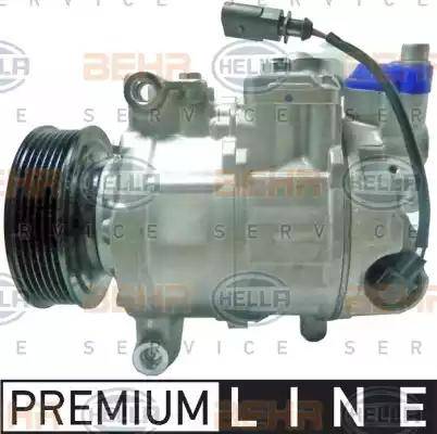 BEHR HELLA Service 8FK 351 114-261 - Compressor, air conditioning car-mod.net