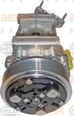BEHR HELLA Service 8FK 351 134-331 - Compressor, air conditioning car-mod.net
