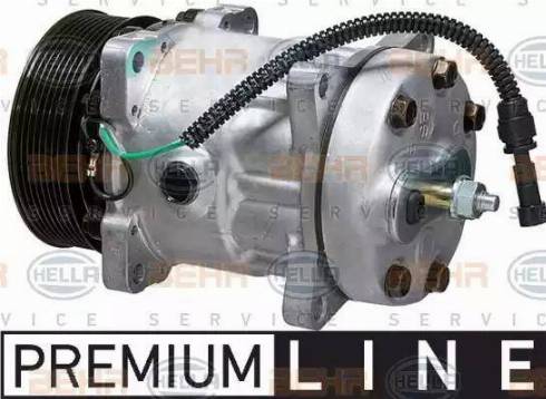 BEHR HELLA Service 8FK 351 135-241 - Compressor, air conditioning car-mod.net