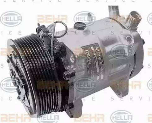 BEHR HELLA Service 8FK 351 126-001 - Compressor, air conditioning car-mod.net
