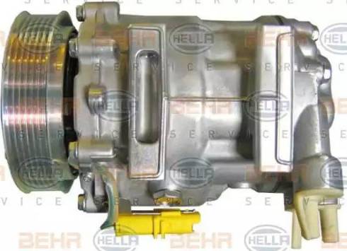 BEHR HELLA Service 8FK 351 316-381 - Compressor, air conditioning car-mod.net