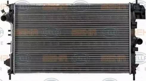 BEHR HELLA Service 8MK 376 700-261 - Radiator, engine cooling car-mod.net