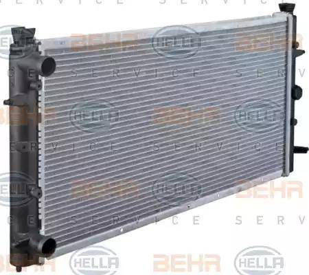 BEHR HELLA Service 8MK 376 714-481 - Radiator, engine cooling car-mod.net