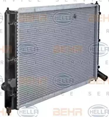 BEHR HELLA Service 8MK 376 713-631 - Radiator, engine cooling car-mod.net