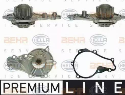 BEHR HELLA Service 8MP 376 801-121 - Water Pump car-mod.net