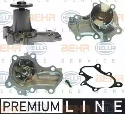 BEHR HELLA Service 8MP 376 801-321 - Water Pump car-mod.net