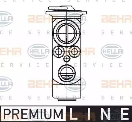 BEHR HELLA Service 8UW 351 239-361 - Expansion Valve, air conditioning car-mod.net