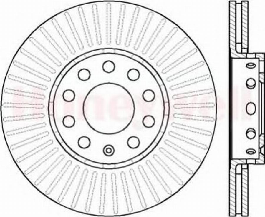 BENDIX 561548 B - Brake Disc car-mod.net