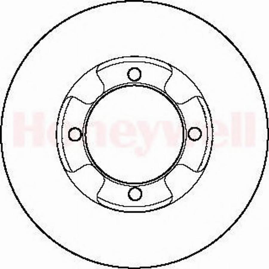 BENDIX 561816 B - Brake Disc car-mod.net