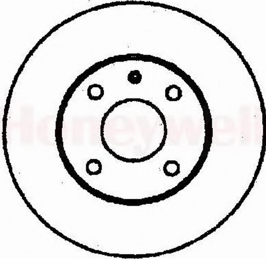 BENDIX 561709 B - Brake Disc car-mod.net