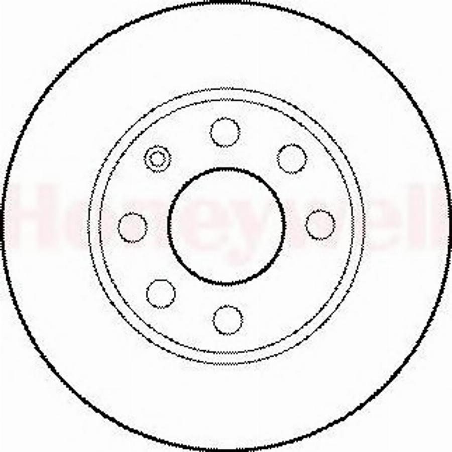 BENDIX 562195 B - Brake Disc car-mod.net