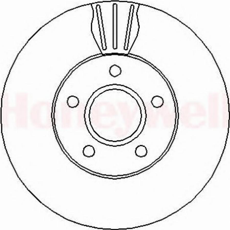 BENDIX 562364B - Brake Disc car-mod.net