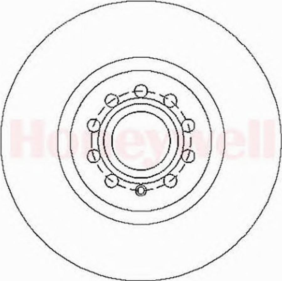 BENDIX 562387B - Brake Disc car-mod.net