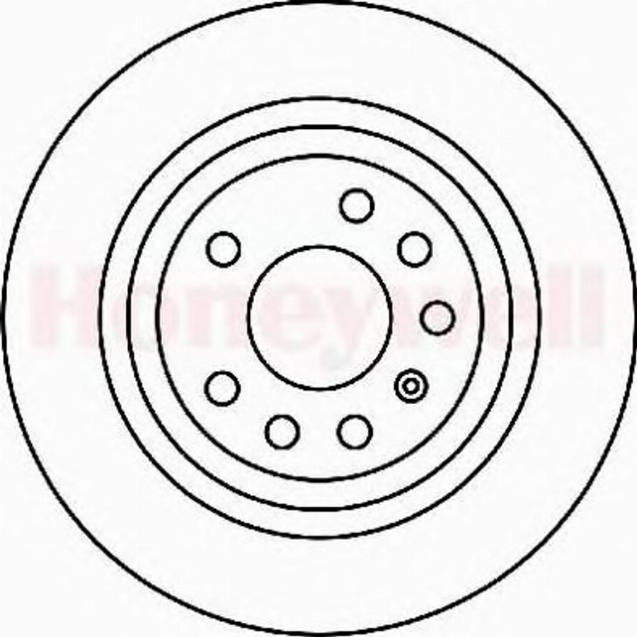 BENDIX 562220 B - Brake Disc car-mod.net