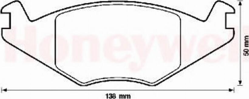 BENDIX 571315X - Brake Pad Set, disc brake car-mod.net