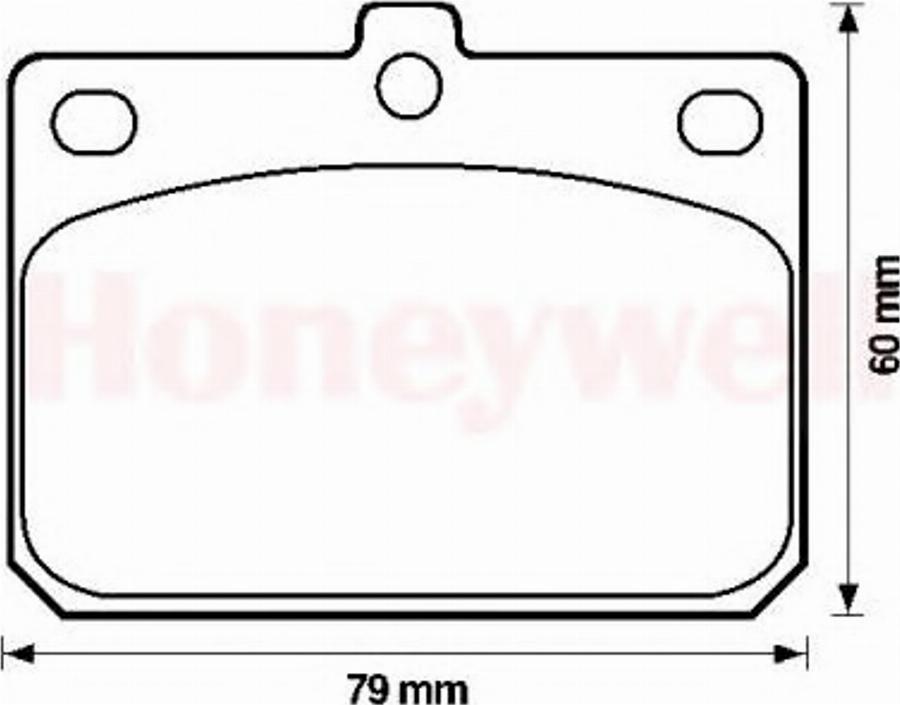 BENDIX 572120B - Brake Pad Set, disc brake car-mod.net