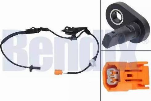 BENDIX 058402B - ABS sensor, wheel speed car-mod.net