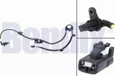 BENDIX 058439B - ABS sensor, wheel speed car-mod.net