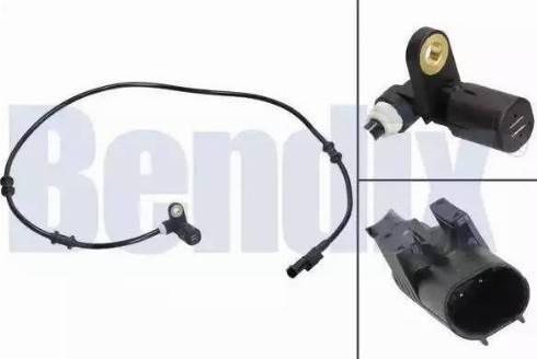 BENDIX 058691B - ABS sensor, wheel speed car-mod.net