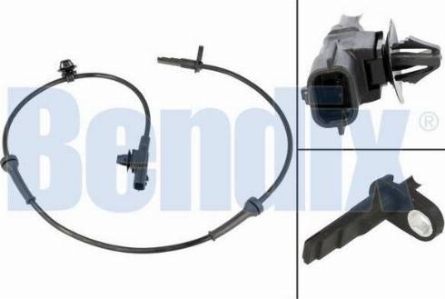 BENDIX 058686B - ABS sensor, wheel speed car-mod.net
