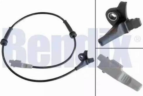 BENDIX 058122B - ABS sensor, wheel speed car-mod.net
