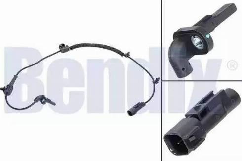 BENDIX 058350B - ABS sensor, wheel speed car-mod.net