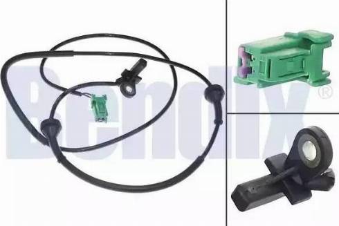 BENDIX 058230B - ABS sensor, wheel speed car-mod.net