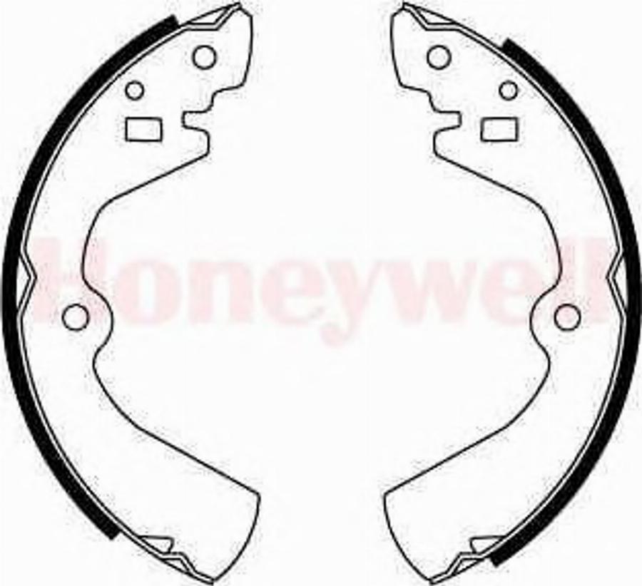 BENDIX 361401B - Drum Brake Shoe Set car-mod.net