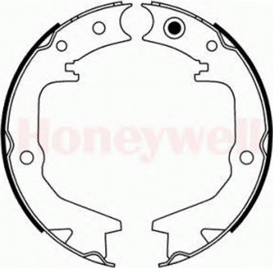 BENDIX 362435B - Drum Brake Shoe Set car-mod.net