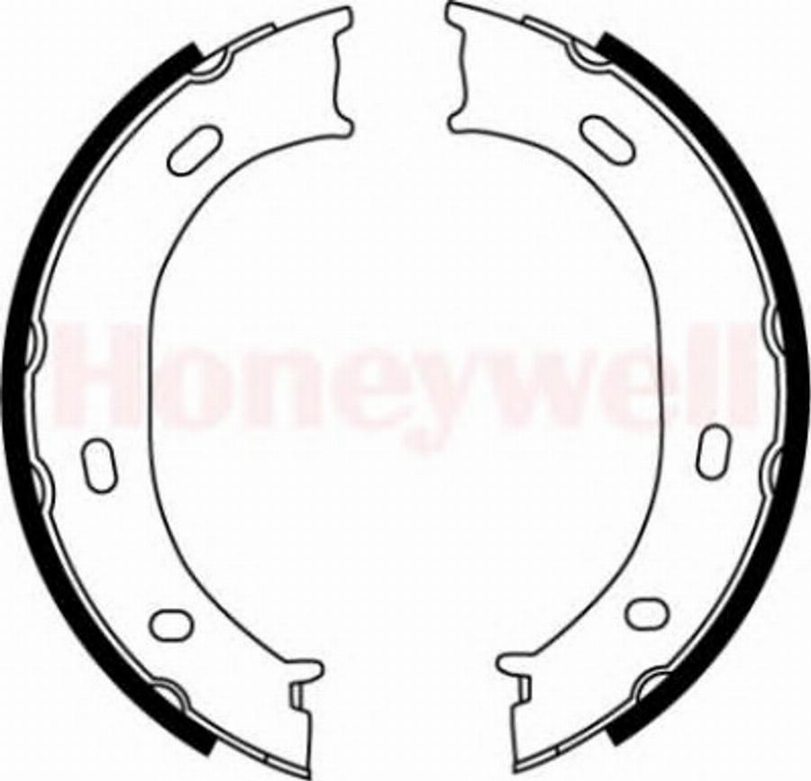 BENDIX 362421 B - Brake Shoe Set, parking brake car-mod.net