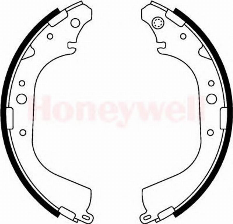 BENDIX 362349 B - Drum Brake Shoe Set car-mod.net