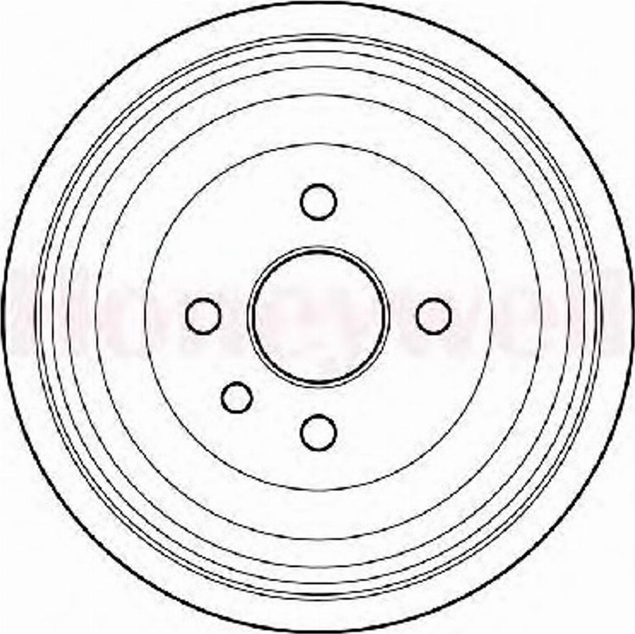 BENDIX 329202 B - Brake Drum car-mod.net