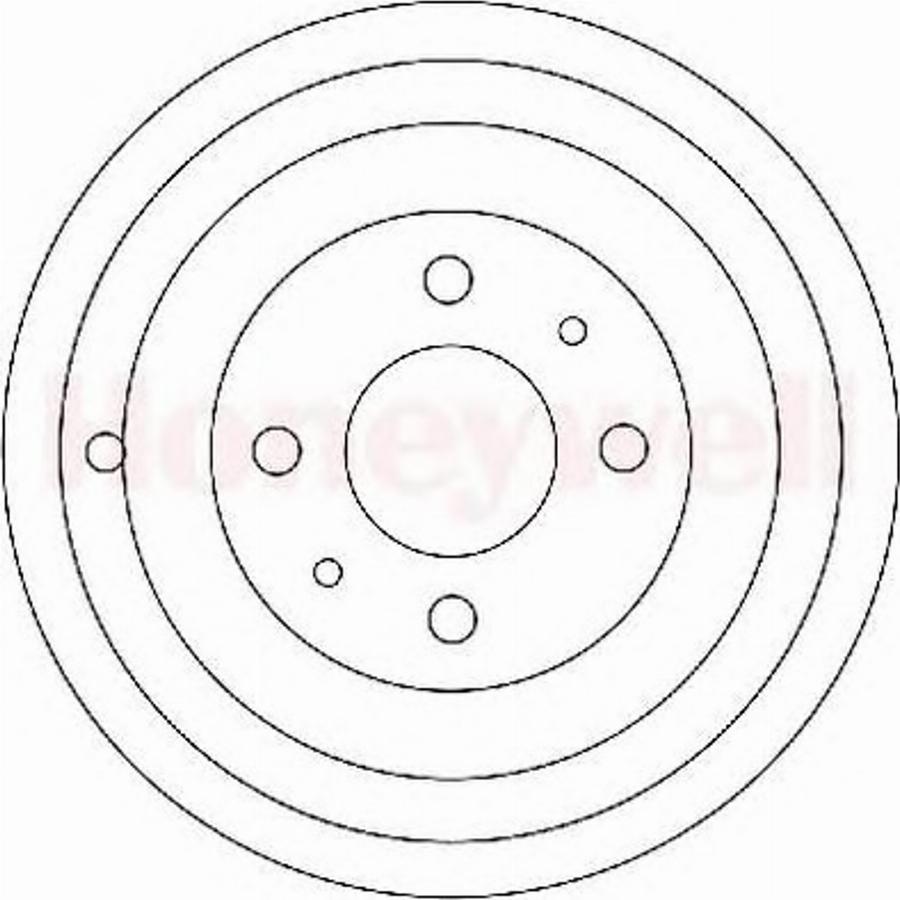 BENDIX 329211 B - Brake Drum car-mod.net
