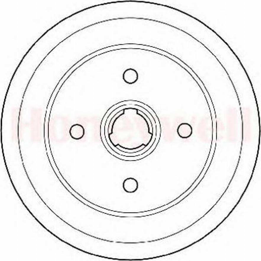 BENDIX 329706 B - Brake Drum car-mod.net