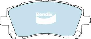 BENDIX DB1342 4WD - Brake Pad Set, disc brake car-mod.net