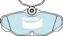 BENDIX DB1319 MKT - Brake Pad Set, disc brake car-mod.net