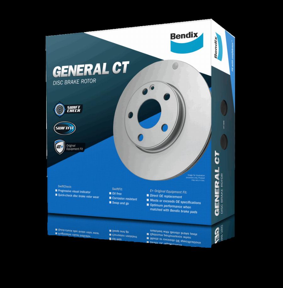 Bendix-AU BR2570 GCT - Brake Disc car-mod.net