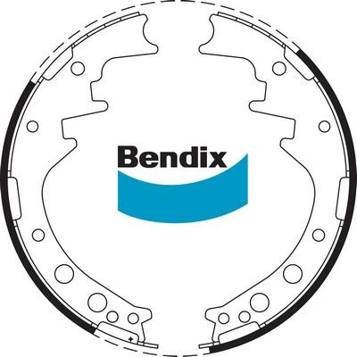 Bendix-AU BS1405 - Drum Brake Shoe Set car-mod.net