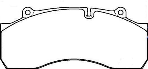 Bendix-AU CVP089 PTHD - Brake Pad Set, disc brake car-mod.net