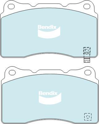 Bendix-AU DB1678 GCT - Brake Pad Set, disc brake car-mod.net