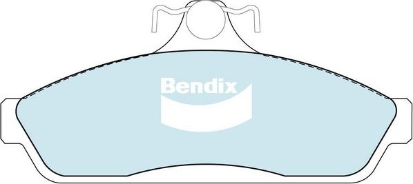 Bendix-AU DB1085 GCT - Brake Pad Set, disc brake car-mod.net